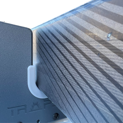 TRAPSKI LowPro 5 XL Ski and Snowboard Rack Insert for Rooftop Cargo Box | High Quality Marine Grade HDPE Plastic | Premium Strap Included | 3 Year Warranty | Made in the USA | Veteran Owned Business