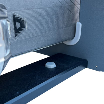 TRAPSKI LowPro 5 XL Ski and Snowboard Rack Insert for Rooftop Cargo Box | High Quality Marine Grade HDPE Plastic | Premium Strap Included | 3 Year Warranty | Made in the USA | Veteran Owned Business