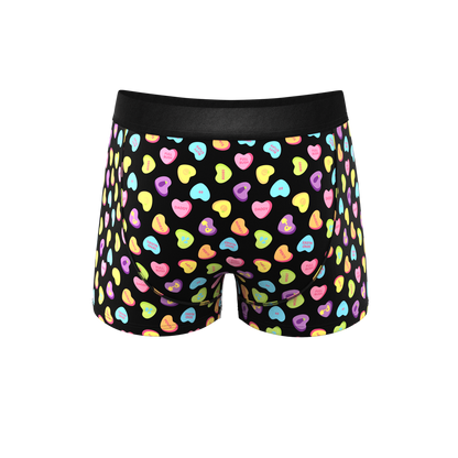 The Smooth Talker | Candy Hearts Ball Hammock® Pouch Trunks Underwear