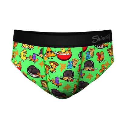 The Snackhanalia | Junk Food Ball Hammock® Pouch Underwear Briefs