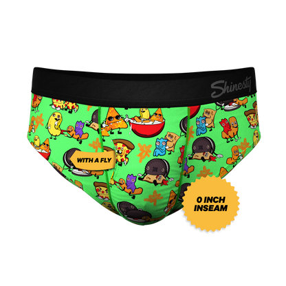 The Snackhanalia | Junk Food Ball Hammock® Pouch Underwear Briefs