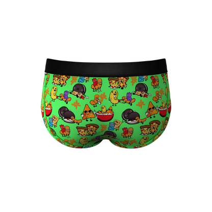 The Snackhanalia | Junk Food Ball Hammock® Pouch Underwear Briefs