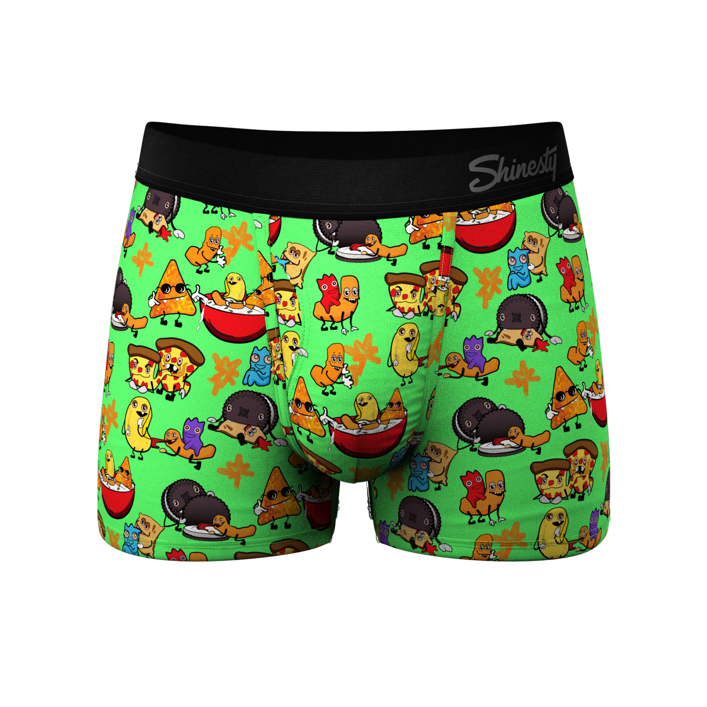 The Snackhanalia | Junk Food Ball Hammock® Pouch Trunks Underwear