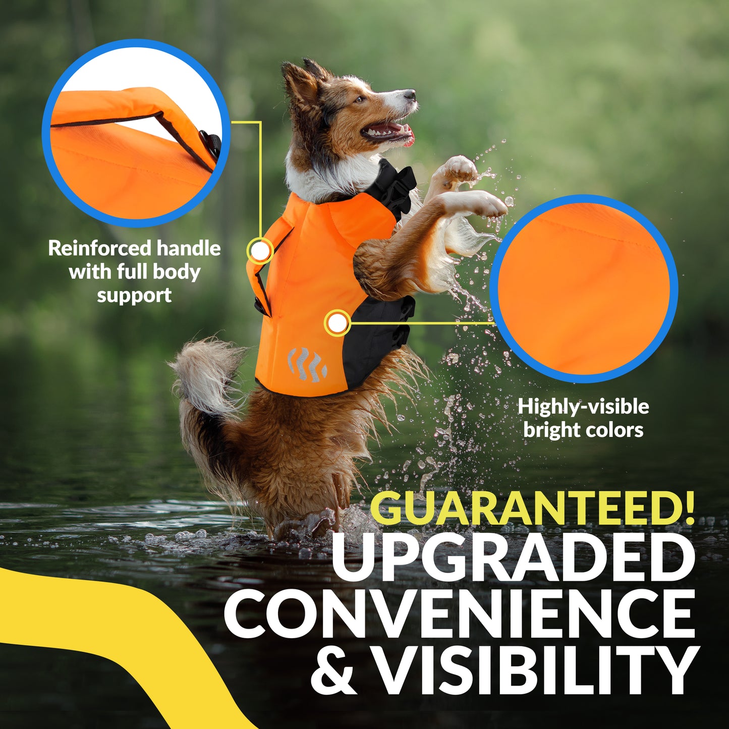 Water Dog Safety - Dog Life Jacket (5 colors)