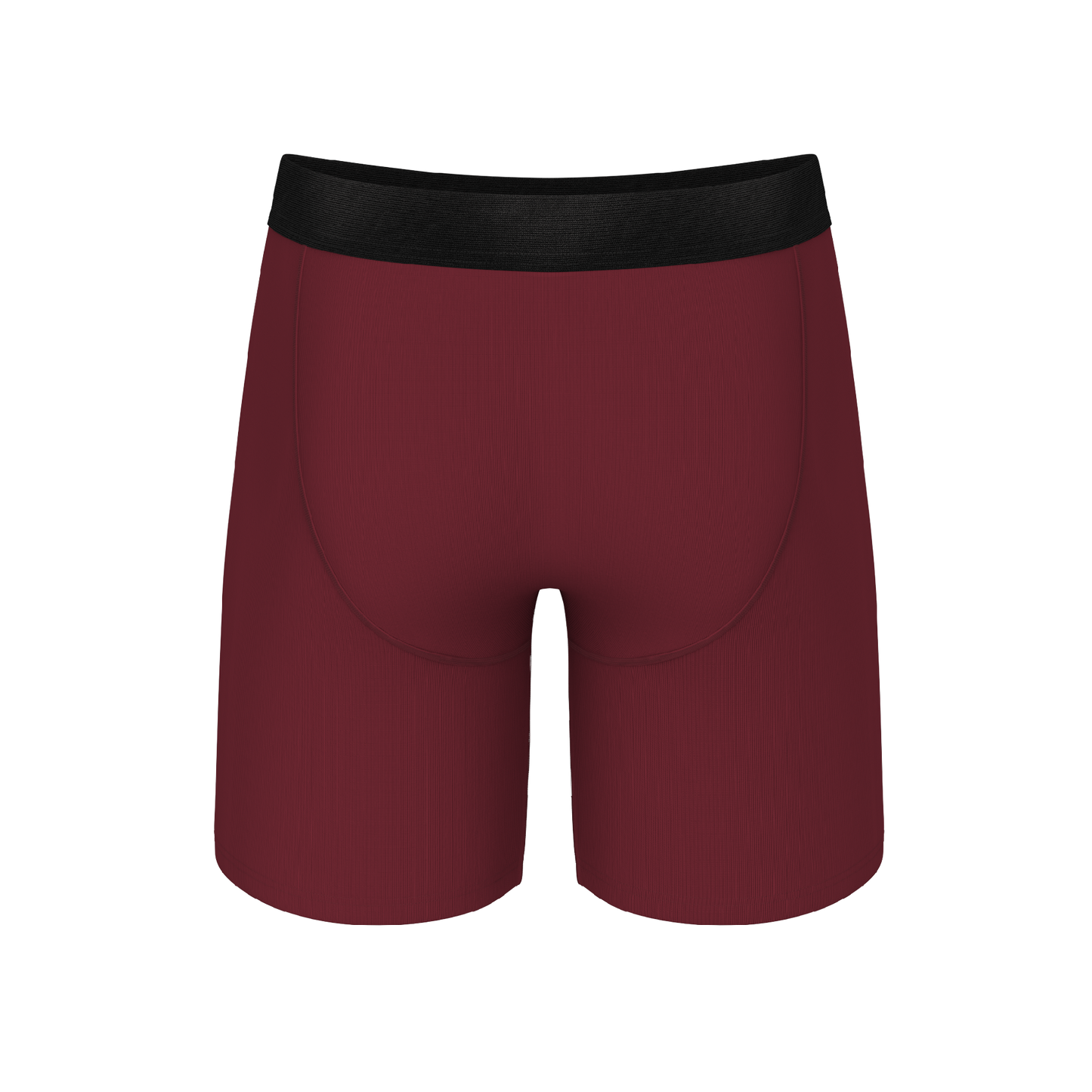 The Sommelier | Burgundy Long Leg Ball Hammock® Pouch Underwear With Fly