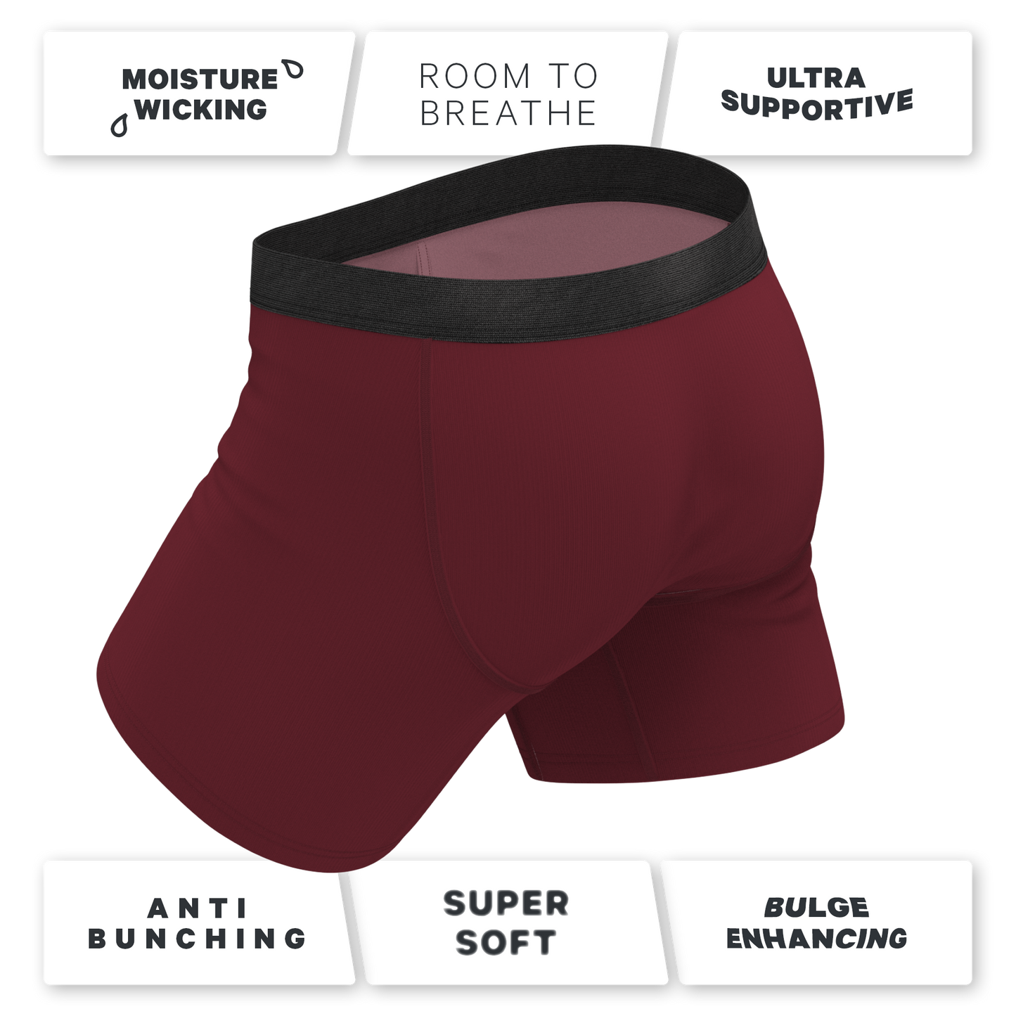 The Sommelier | Burgundy Ball Hammock® Pouch Underwear