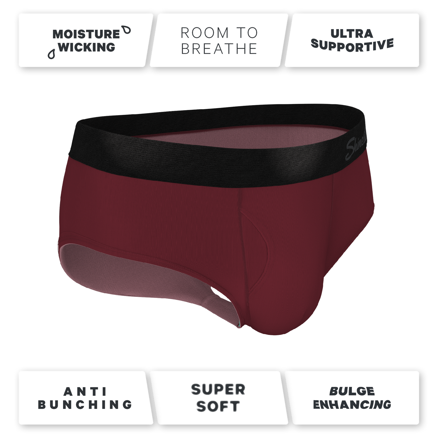 The Sommelier | Burgundy Ball Hammock® Pouch Underwear Briefs