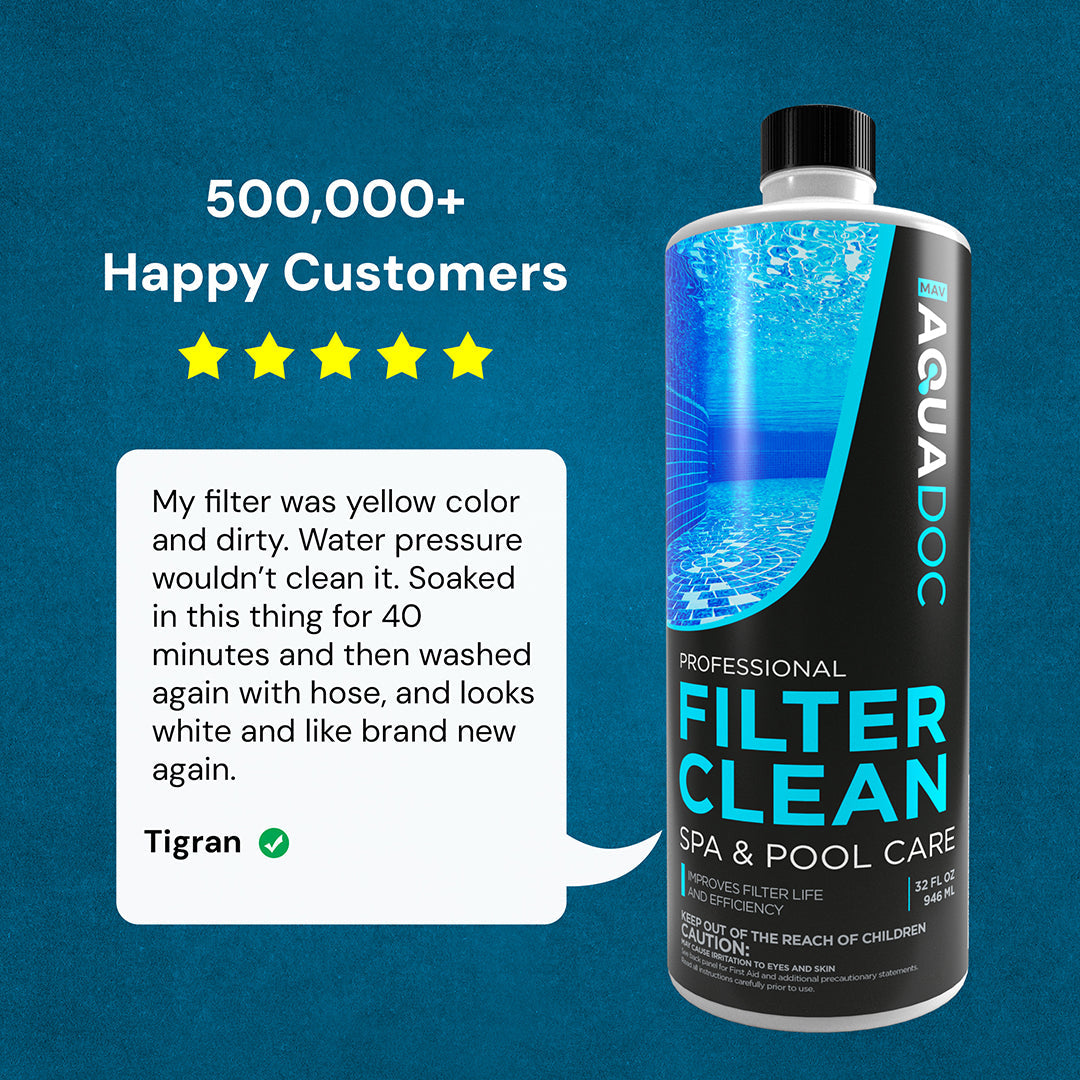 Hot Tub & Spa Filter Cleaner