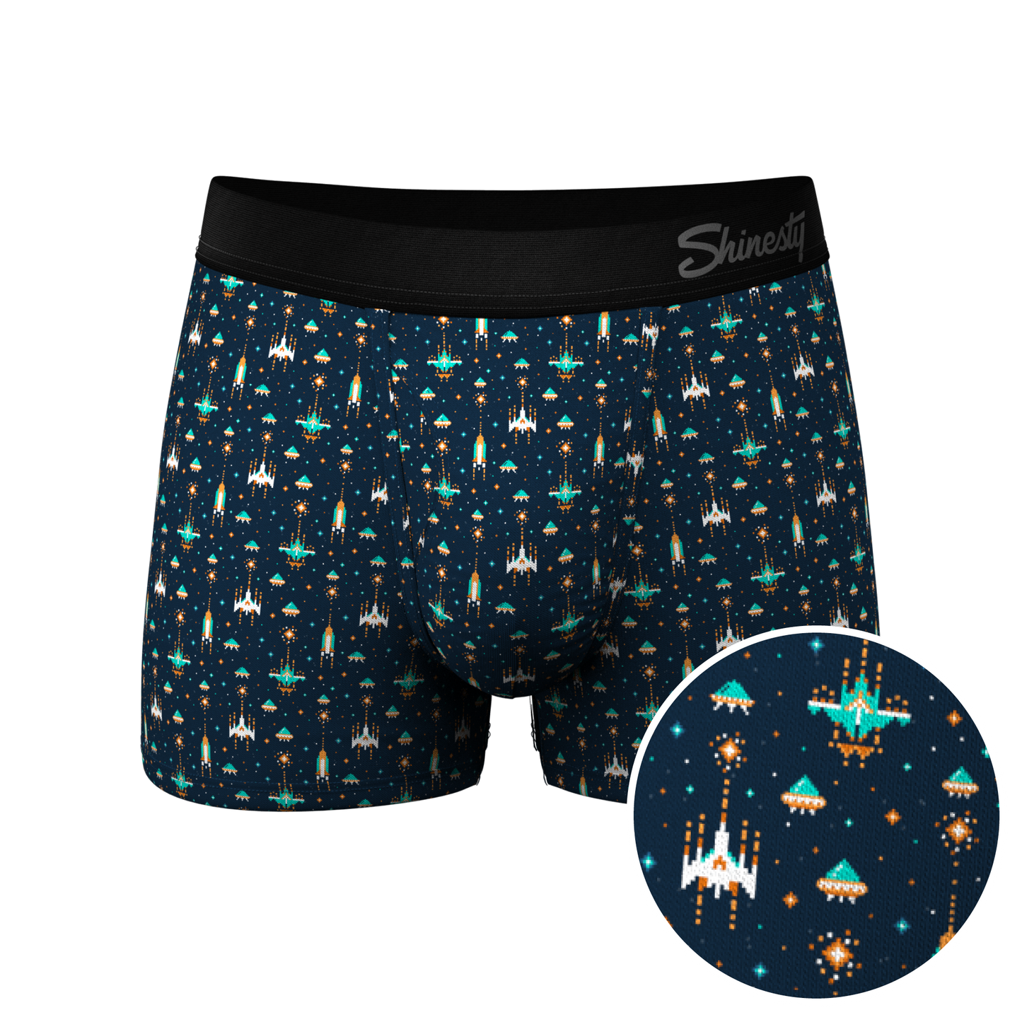 The Space Commando | Spaceship Ball Hammock® Pouch Trunks Underwear