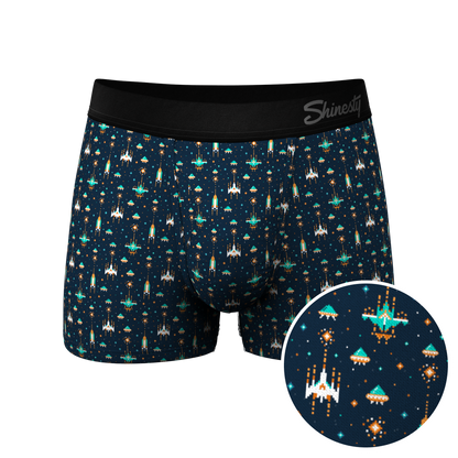 The Space Commando | Spaceship Ball Hammock® Pouch Trunks Underwear