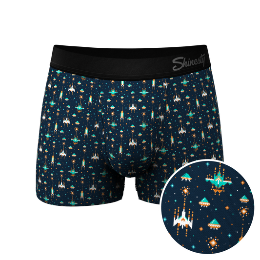 The Space Commando | Spaceship Ball Hammock® Pouch Trunks Underwear