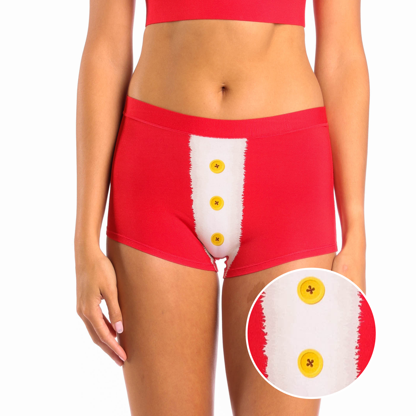 The St. Knickers | Mrs. Claus Modal Boyshort Underwear