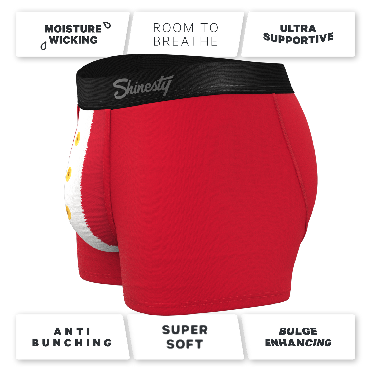 The St. Knickers | Santa Belt Ball Hammock® Pouch Trunks Underwear