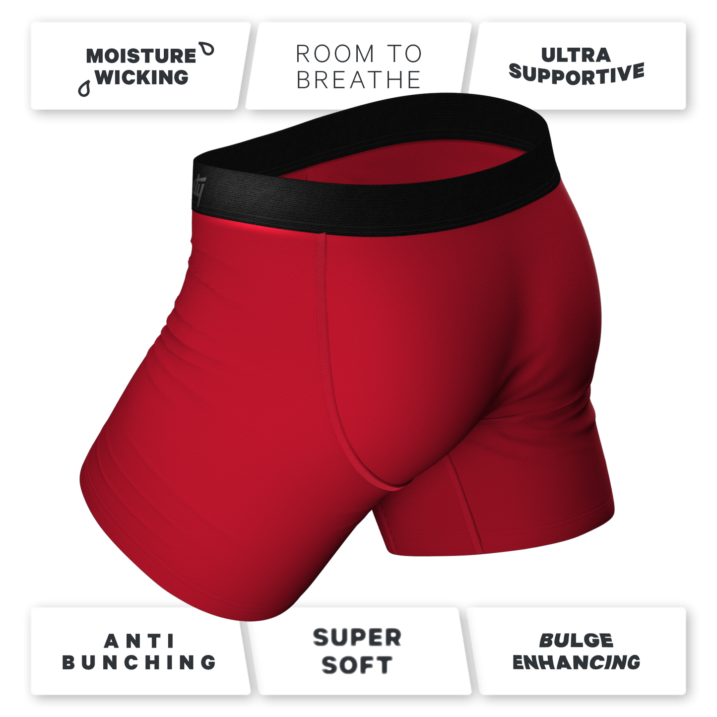 The St Knickers | Santa Belt Ball Hammock® Pouch Underwear