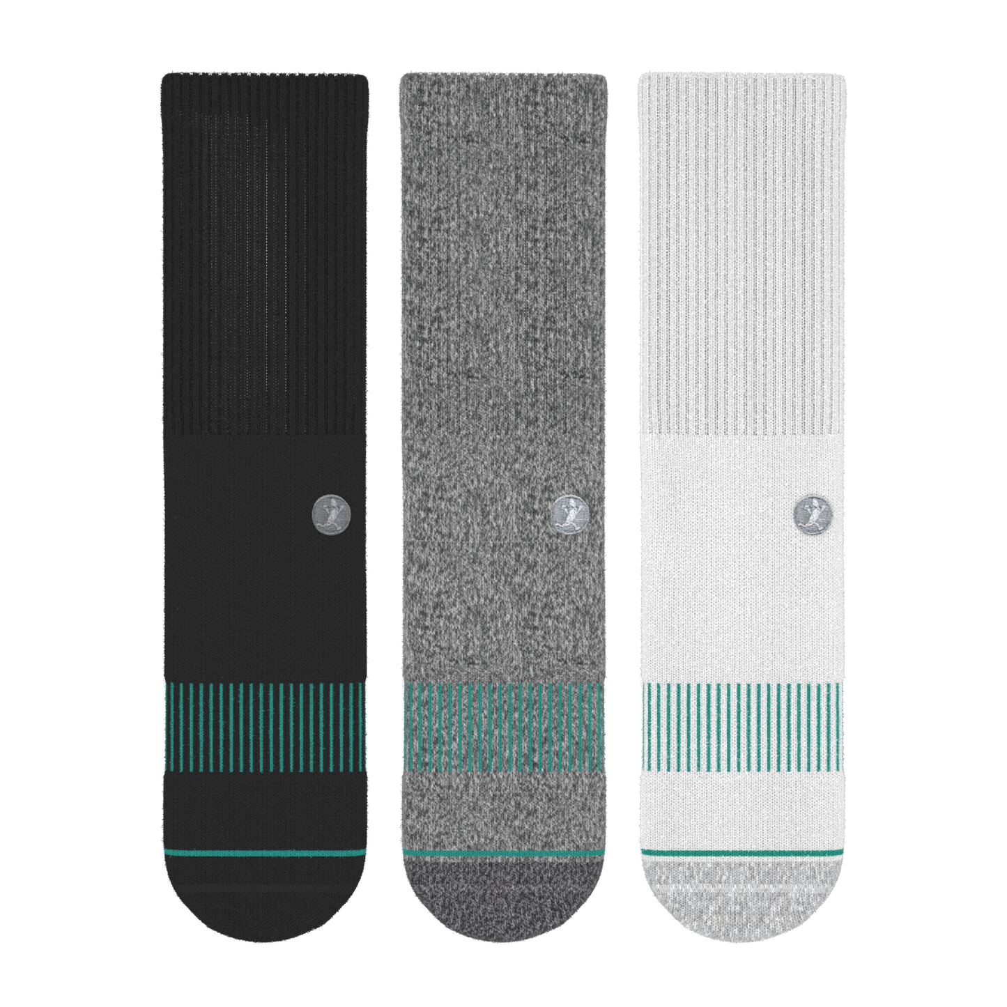 The Staple | Heel Hammock™ Crew Socks 3 Pack