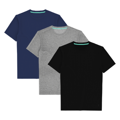 The Everyman™ Tee - 3 Pack | T-Shirt For Men 3 Pack ft. Super Stupid-Soft™ Fabric