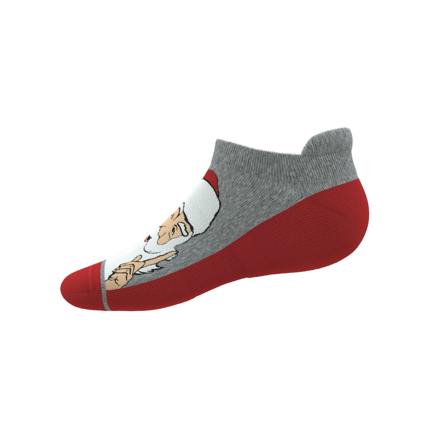 The Stocking | Santa Claus Heel Hammock™ Ankle Socks