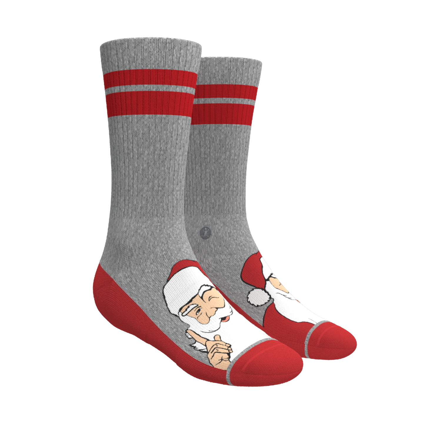 The Stocking | Santa Claus Heel Hammock™ Crew Socks