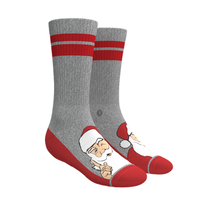 The Stocking | Santa Claus Heel Hammock™ Crew Socks