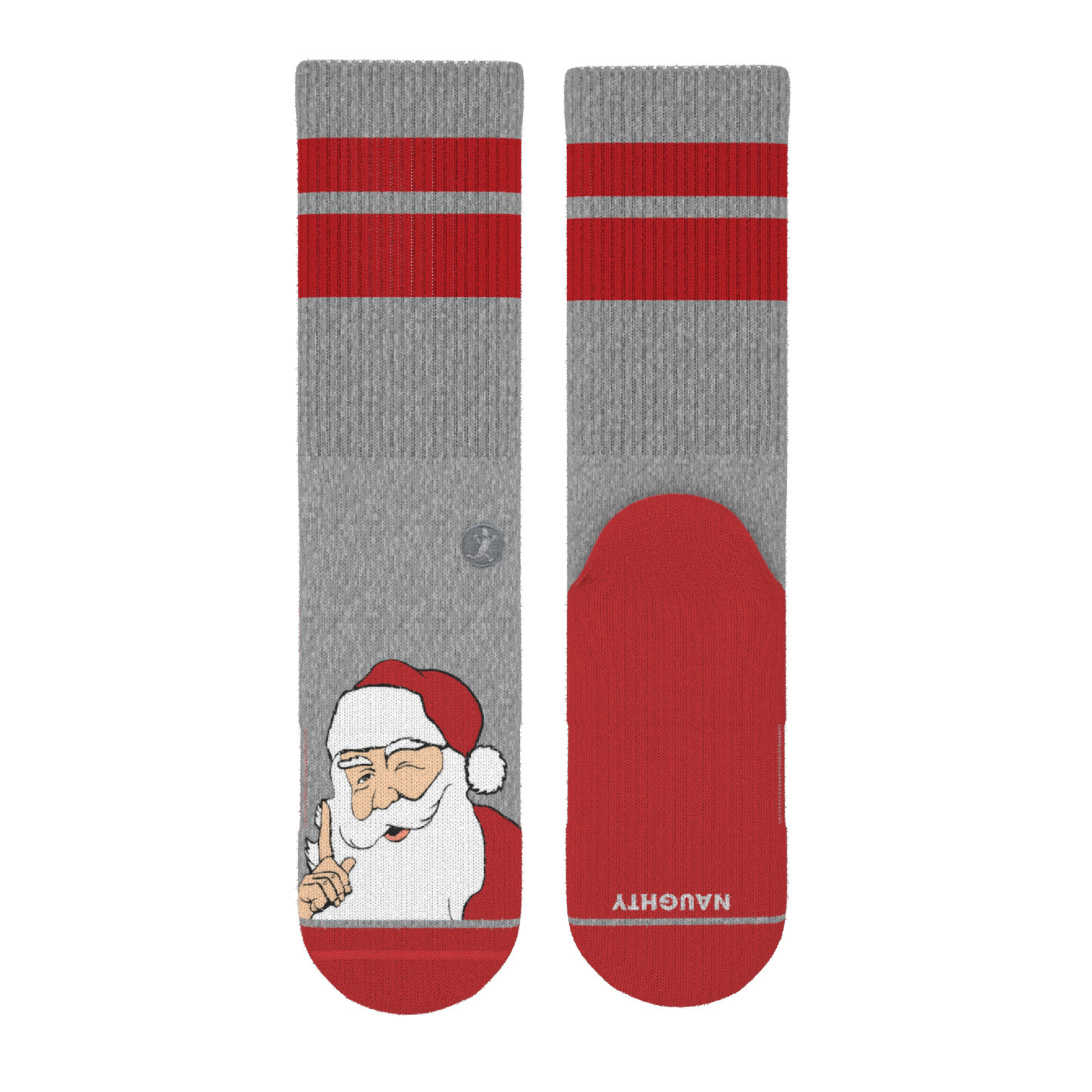 The Stocking | Santa Claus Heel Hammock™ Crew Socks