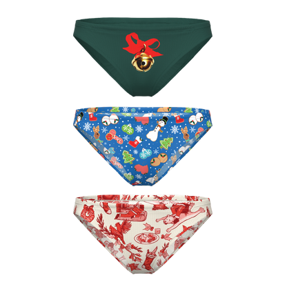 The Stocking Stuffer | Bikini Underwear 3 Pack