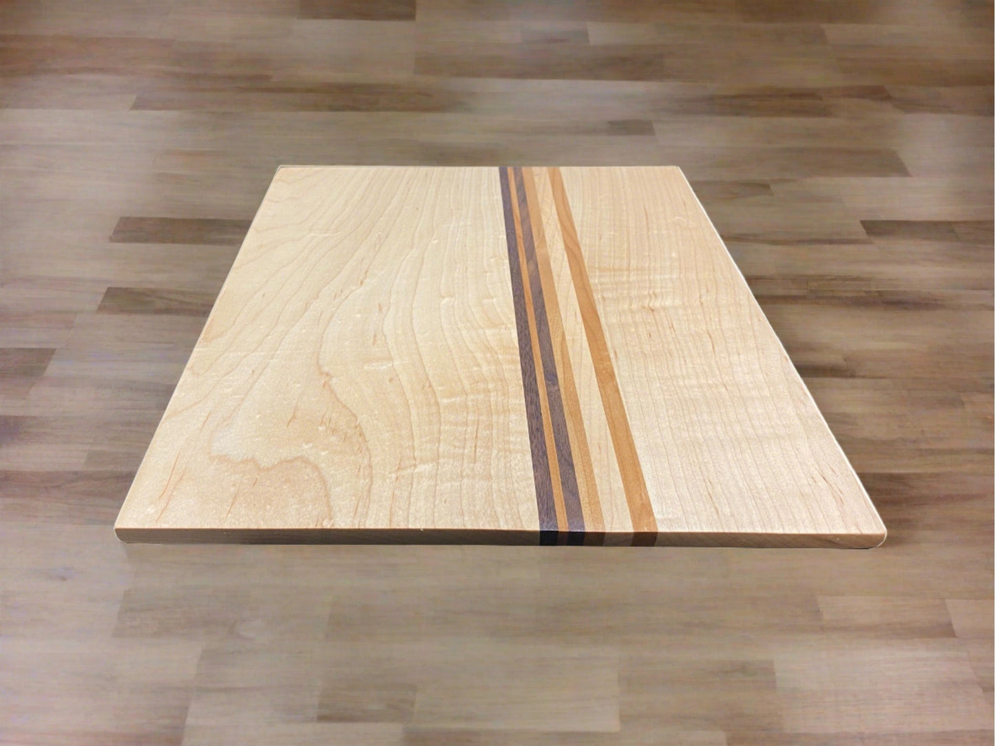 Modern Maple Mixed with Walnut Side grain Cutting Board