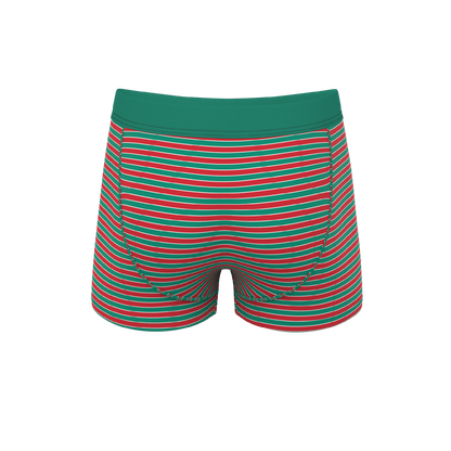 The Stripe Club | Christmas Striped Ball Hammock® Pouch Trunks Underwear