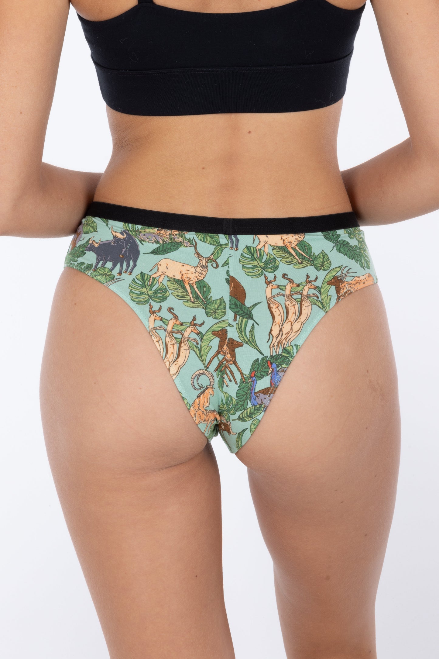 The Hornography | Tropical Animals Cheeky Underwear