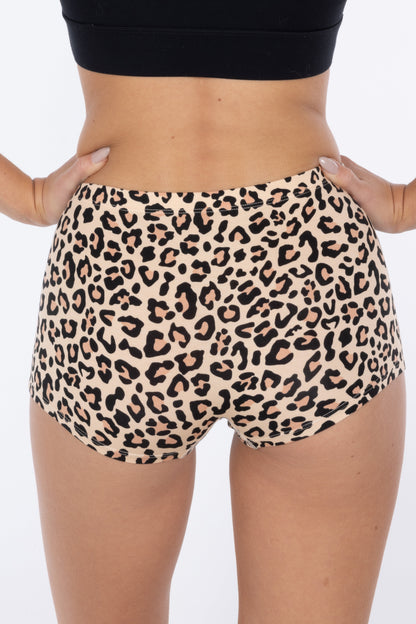 The Most Def | Leopard Print Modal Boyshort Underwear