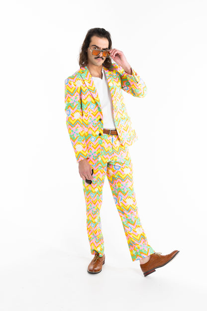 The Solar Flower | Trippy Floral Suit