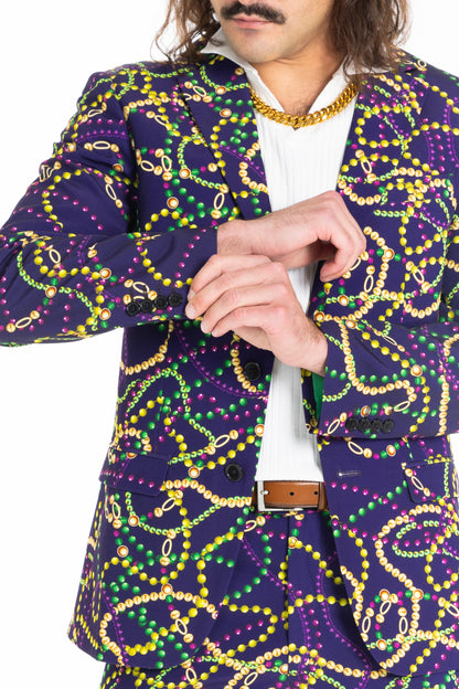 The Carnival Krewe | Mardi Gras Beads Suit