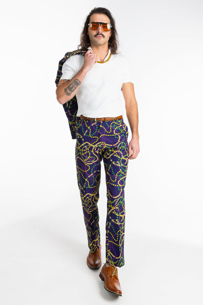 The Carnival Krewe | Mardi Gras Beads Suit