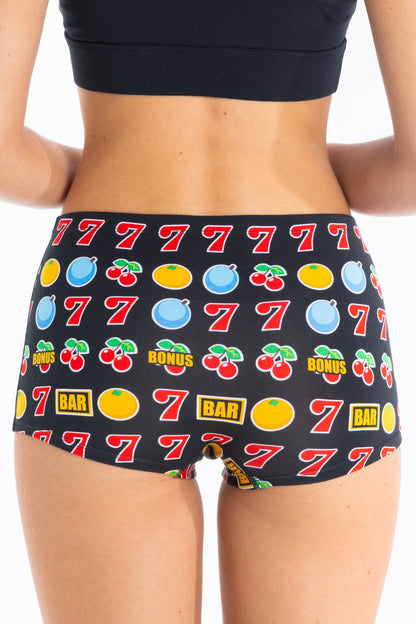 The Jackpot  | Slot Machine Modal Boyshort Underwear