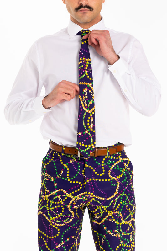 The Carnival Krewe | Mardi Gras Beads Tie