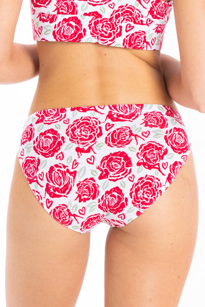 The Bloom With A View | Naughty Roses Modal Bikini Underwear