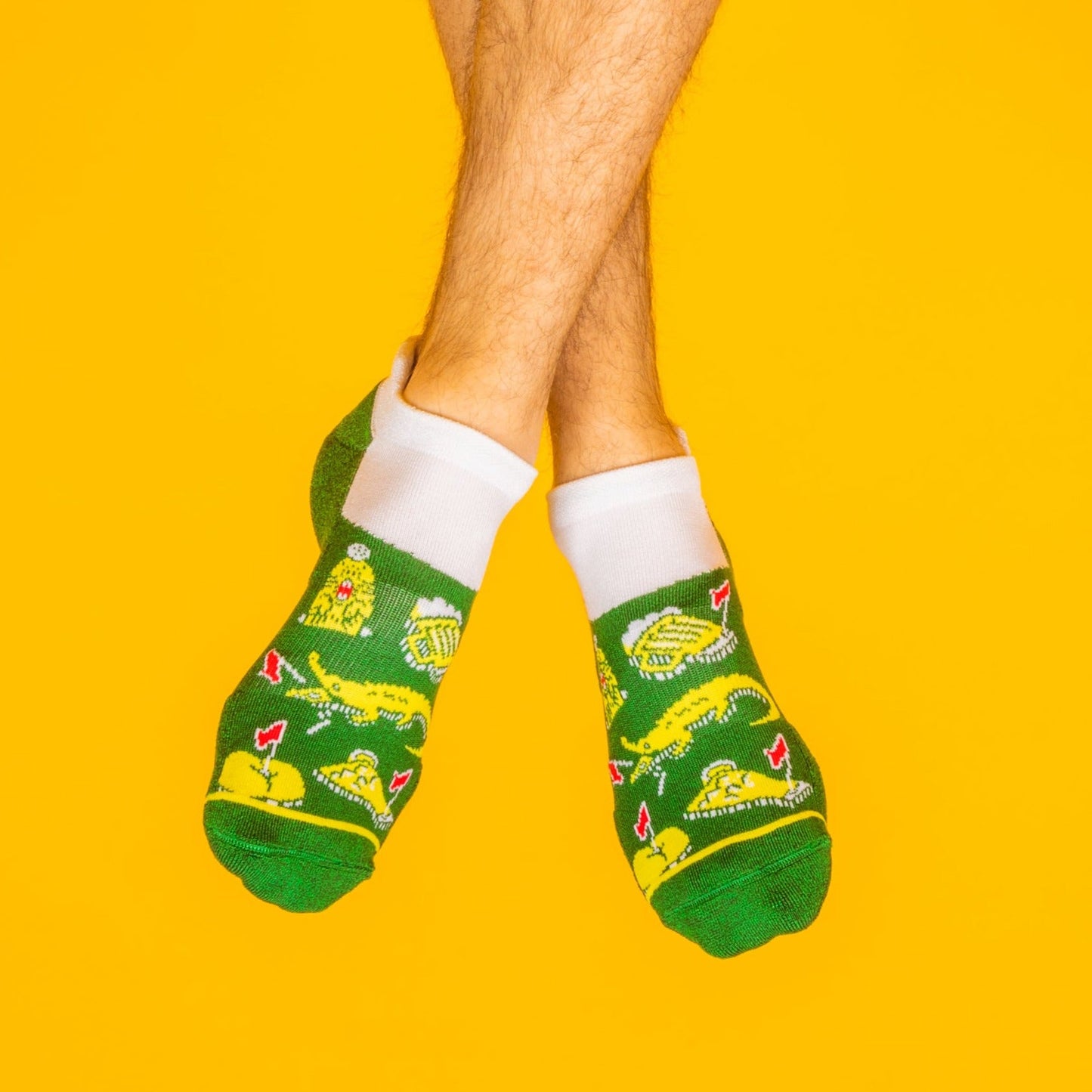 The 19th Hole | Golf Tournament Holes Heel Hammock™ Ankle Socks