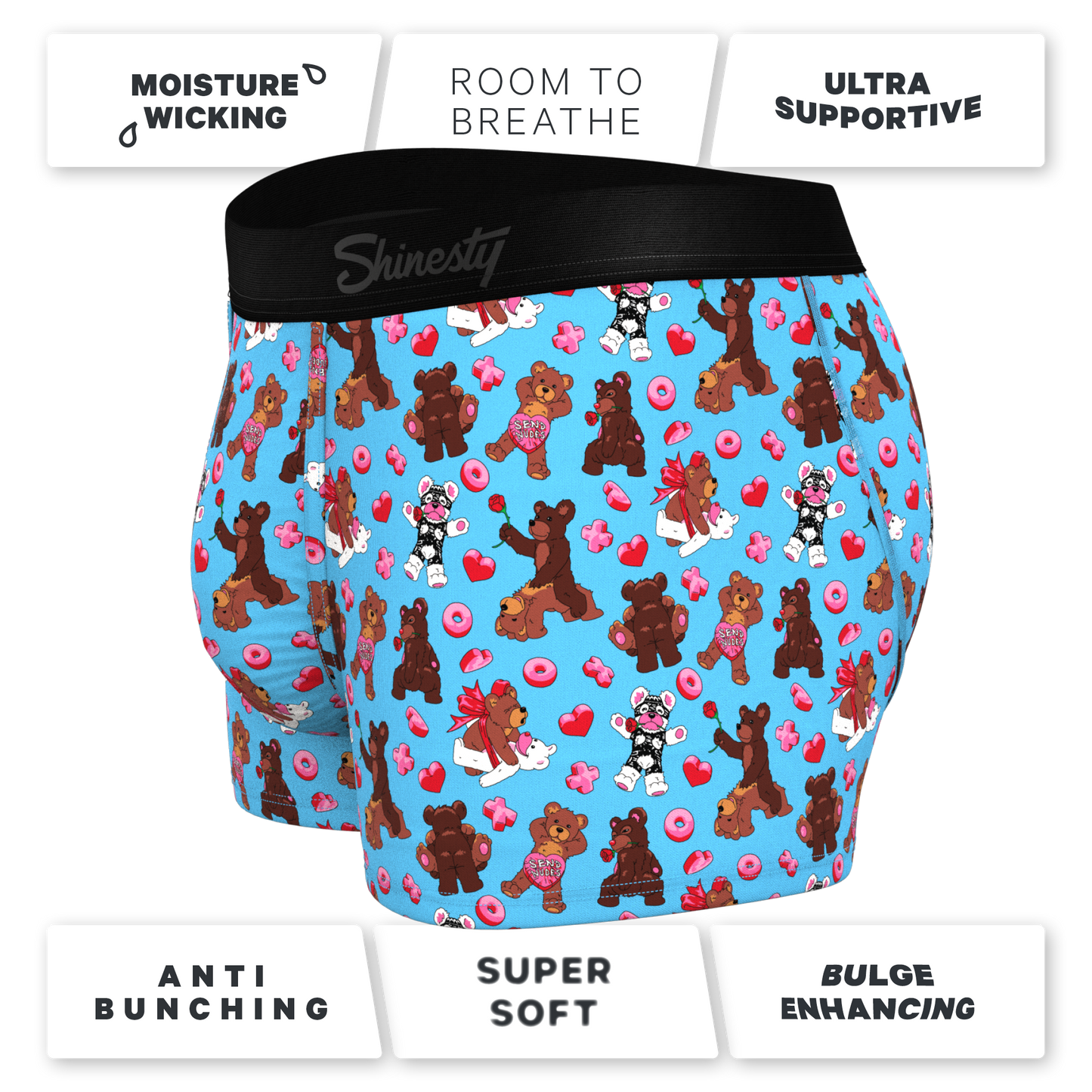 The Stuffed Animal | Teddy Bear Ball Hammock Pouch® Trunks Underwear