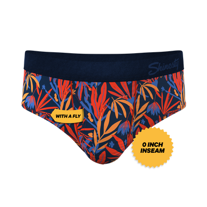 The San Diego Sunrise | Tropical Foliage Ball Hammock® Pouch Underwear Briefs