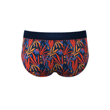 The San Diego Sunrise | Tropical Foliage Ball Hammock® Pouch Underwear Briefs