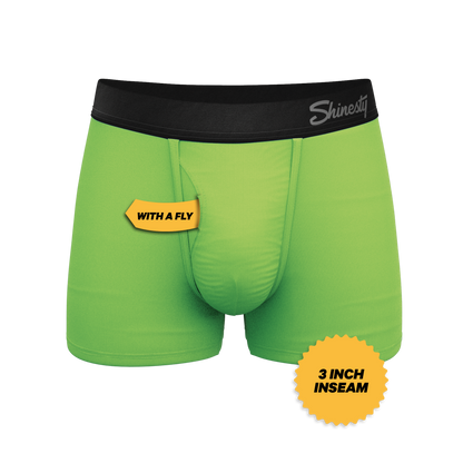 The Supernova | Bright Green Ball Hammock® Pouch Trunks Underwear