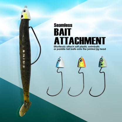 Reaction Tackle Tungsten Swing/ Swimbait Jig Heads