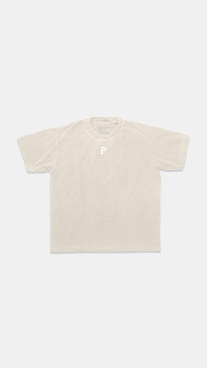 HeavyKnit Centerpiece Tee - Oatmeal