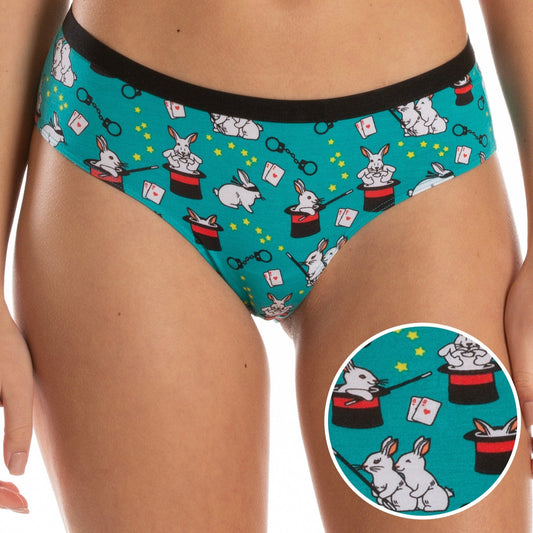 The AbracaDoMe | Magic Bunny Cheeky Underwear