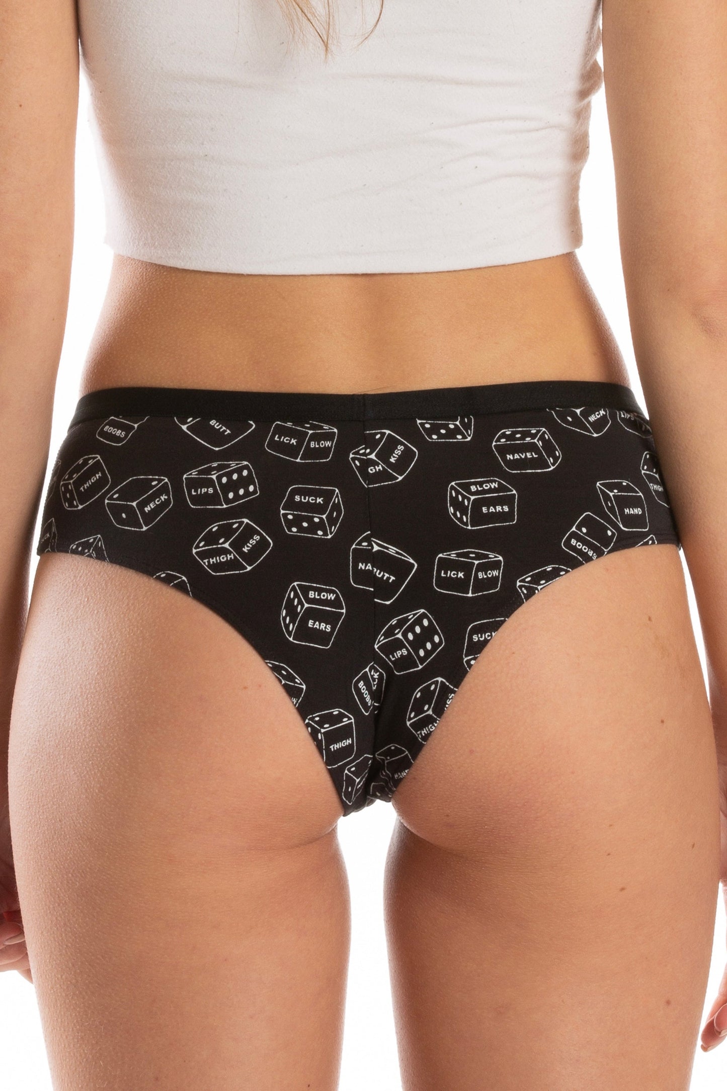 The Free For All | Glow In The Dark Dice Cheeky Underwear