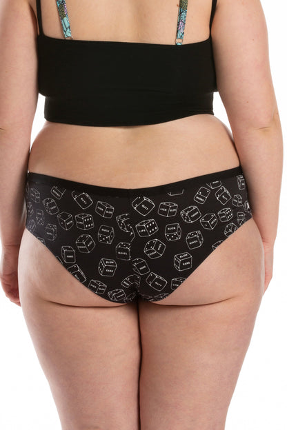 The Free For All | Glow In The Dark Dice Cheeky Underwear