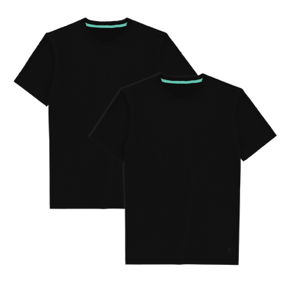 The Everyman™ Tee - Black 2 Pack | Mens T-Shirt 2 Pack ft. Super Stupid-Soft™ Fabric