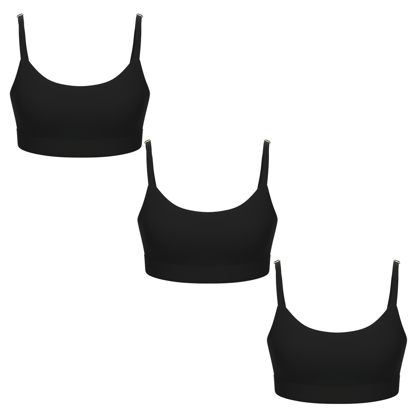 The Threat Level Midnight | Women's Bralette 3 Pack