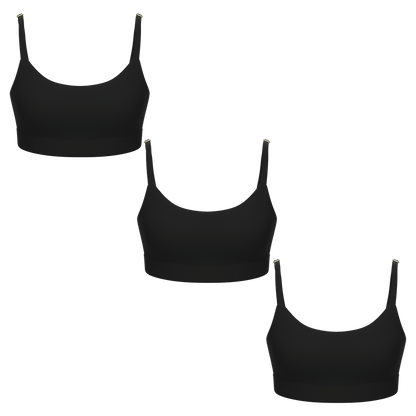 The Threat Level Midnight | Women's Bralette 3 Pack