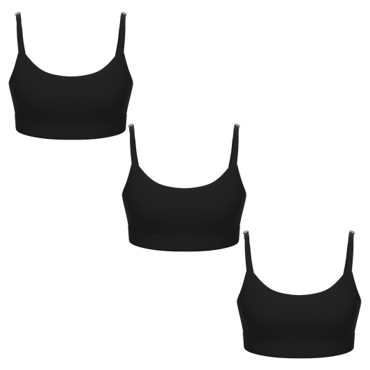 The Threat Level Midnight | Women's Bralette 3 Pack