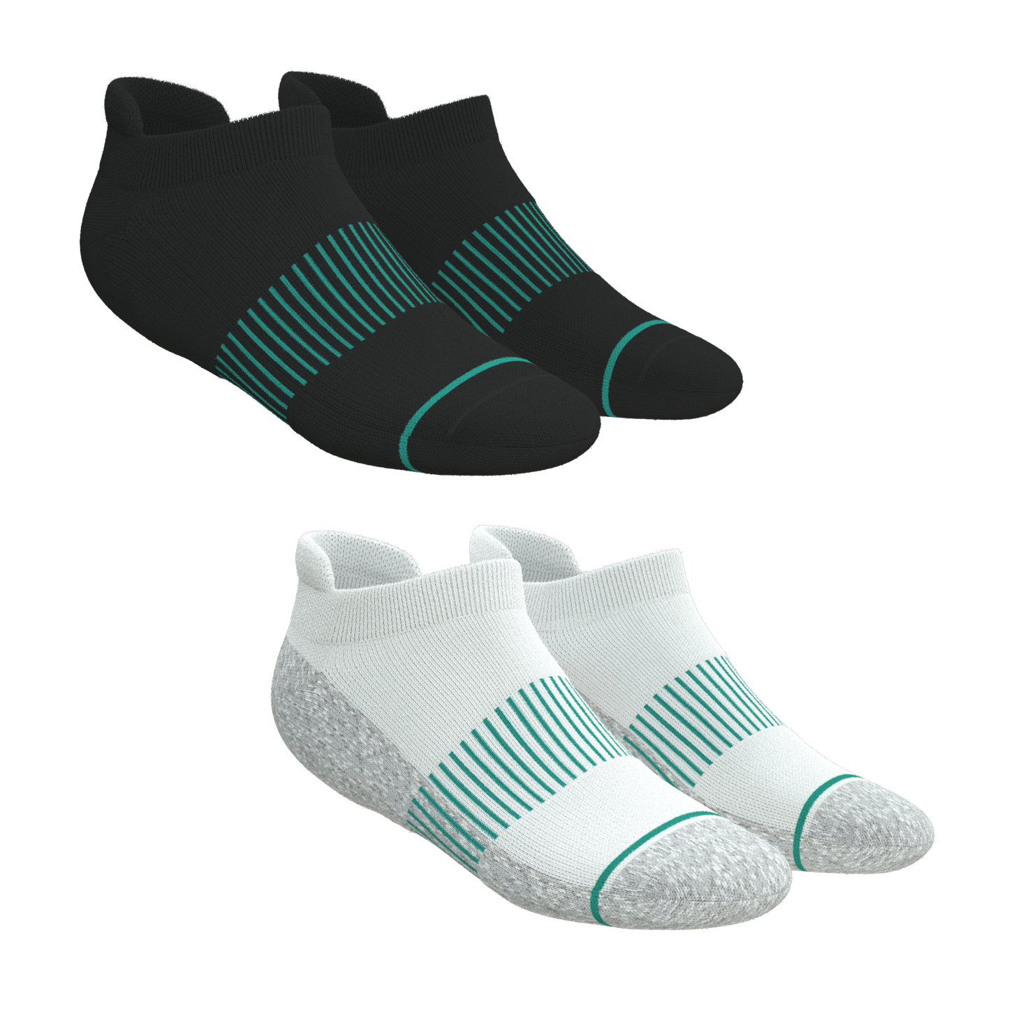 Solid and Pattern Mix Pack | Variety Heel Hammock™ Ankle Socks 6 Pack